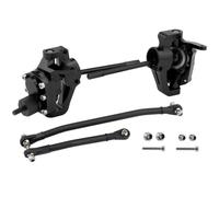 Per Axial Per SCX10 II 90046 90047 AR44 1/10 Lega Anteriore Posteriore Portale Assi Con Collegamento Dello Sterzo Parti Aggiornamento RC Crawler Ricambi Assale RC