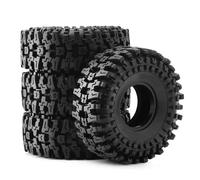 Per Axial Per SCX10 Ii 90046 Pro Per Capra Per TRX4 D90 1/10 120mm 1.9 "4PSC Gomma Morbida Pneumatico Ruota Pneumatico RC Parti RC Auto Componenti