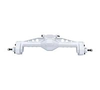 Per Axial Per SCX10 III AXI03007 1/10 Assale Portale Anteriore Posteriore Alluminio CNC Supporti Collegamento Superiore Regolabile Aggiornamento Camion Cingolato RC Ricambi Assi RC(Silver,Rear)