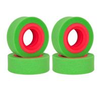 Per Axial Per Scx10 Per Capra 90046 Per Trx4 Per Trx6 1/10 Rc Crawler 2/4 Pezzi Dual Stage Foam 115-120Mm 1.9 Pollici Pneumatici Ruote Parti Aggiornamento Parti Riparazione RC