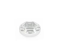 Per Axial Per SCX10 Per Capra Per Redcat Gen8 VS4-10 1.9 2.2 Cerchioni Cerchione 1/10 2 PZ CNC Alluminio 12mm Mozzo Esagonale RC Crawler Car Accessorio Per Auto RC(Silver,6mm)