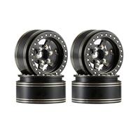 Per Axial Per SCX10 Per TRX4 Per Capra D90 CC01 Cerchione Beadlock In Ottone Pesante Da 1,9'' Con Hardware In Per Scala Ricambi Auto RC Cerchio Rc Wheels