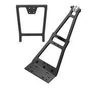 Per Axial Per SCX10 Per TRX4 Per Capra Per LCG 1/10 Crawler Car Chassis Upgrade RC Verricello Servire Camion Soccorso Gru Traino Braccio Demolitore Strumento Fai RC Ricambi(Black)