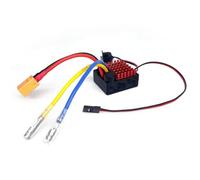 Per Axial Per SCX10 Per TRX4 Per TRX6 D90 Per HPI 1/10 9IMOD 1060 RTR 60A ESC Regolatore Di Velocità Elettronico A Spazzole 2-3S LiPo Impermeabile BEC 6V3A RC ESC(XT60 Plug)