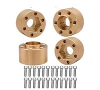 Per Axial Per SCX10 Per TRX4 Pesi In Ottone 1/10 Mozzo Esagonale Per Ruota Adattatore Allargato Per Ruote Da 1,9 2,2 Pollici Cerchio RC Crawler Ricambi RC