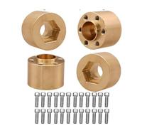 Per Axial Per SCX10 Per TRX4 Pesi In Ottone 1/10 Mozzo Esagonale Per Ruota Adattatore Allargato Per Ruote Da 1,9 2,2 Pollici Cerchio RC Crawler Ricambi RC