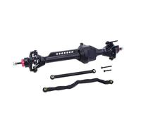 Per Axial Per SCX10 Pro 1/10 Set Assali Anteriori Posteriori Dritti Alluminio Integrati Parti Aggiornamento Complete Accessorio Cingolati RC Ricambi Assale RC