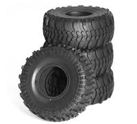 Per Axial Per SCX10 Pro Per Capra Per Traxxas Per TRX4 D90 Per Redcat 1/10 4PCS 118 Millimetri Pneumatici In Gomma Morbida Ruote Bilancia RC Parti