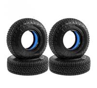 Per Axial Per SCX10 W229 Per TRX4 Per Rock 1:10 4PCS 1.9 105 Millimetri Pneumatici Gomma Crawler Auto RC Modello Accessorio Sostituire Parti Crawler Rc