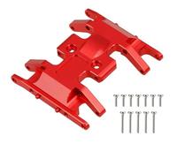 Per Axial Per SCX24 90081 1/24 Base Montaggio Cambio Metallo Supporto Della Trasmissione Piastra Paramotore Ricambi Accessori Auto Cingolate RC Sostituzione Aggiornamento Accessorio Per Auto RC(Red)