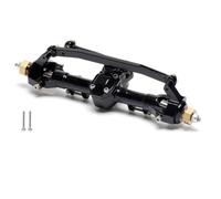 Per Axial Per SCX24 90081 C10 B-17 1967 2019 Per Wrangler 1/24 Alloy Casting Complete Edition Set Assale Anteriore Posteriore Modello RC RC Assali(Black,Front)