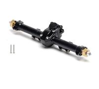 Per Axial Per SCX24 90081 C10 B-17 1967 2019 Per Wrangler 1/24 Anteriore Asse Posteriore Set Pressofusione Lega Modello Edizione Completa RC Assali(Black,Rear)