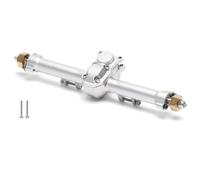 Per Axial Per SCX24 90081 C10 B-17 1967 2019 Per Wrangler 1/24 Anteriore Asse Posteriore Set Pressofusione Lega Modello Edizione Completa Assali RC(Silver,Rear)