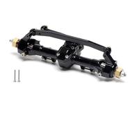 Per Axial Per SCX24 90081 C10 B-17 1967 2019 Per Wrangler 1/24 Anteriore Asse Posteriore Set Pressofusione Lega Modello Edizione Completa RC Assali(Black,Front)