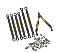 Per Axial Per SCX24 Per Bronco 1/24 Rc Auto Telecomando In Alluminio CNC Liquidazione Telaio 4 Collegamenti Set Modificare Parti Di Aggiornamento Parti Riparazione RC