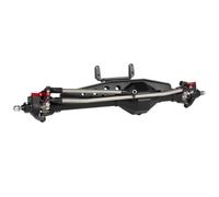 Per Axial Per Wraith 90018 RR10 Bomber Per Capra 1.9UTB SMT10 1/10 RC Crawler Roll Cage Fai Da Te Set Di Assali In Alluminio CNC Diamond Parti Di Aggiornamento Assale RC(Black,Front Axle)