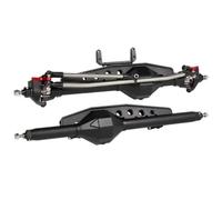 Per Axial Per Wraith 90018 RR10 Bomber Per Capra 1.9UTB SMT10 1/10 RC Crawler Roll Cage Set Di Assali In Alluminio CNC Diamond Parti Di Aggiornamento Assale RC(Black,Front Rear Axle)