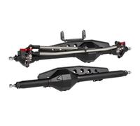 Per Axial Per Wraith 90018 RR10 Bomber SMT10 Per Capra Per Rock Per Racer 1.9UTB 1/10 Diamante Asse Set RC Crawler Roll Bar Telaio FAI DA TE RC Assali(Black,1set)
