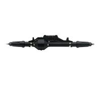 Per Axial Per Wraith 90018 RR10 Per Capra 1.9 Per UTB 1/10 Asse Anteriore Posteriore CNC Alluminio Completo Tirante Servo Mount RC Crawler RC Assali(Black,Rear)