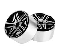 Per Axial Per Wraith 90048 RR10 1/10 1/2/4pcs Lega Metallo Cerchioni Beadlock Mozzi RC Crawler Auto Parti Aggiornamento Cerchi RC(2pcs)