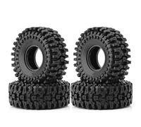Per Axial Per Wraith Per SCX10 Per Capra 1/10 4Pezzi 120 Mm 1.9 Pneumatici In Gomma Morbida Ruote RC Crawler Car Parts Modelli Accessori