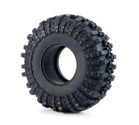 Per Axial Per Wraith Per SCX10 Per TRX4 Per TRX6 D90 Per Rock 1/10 Pneumatici Ruote Gomma Con Inserti Schiuma RC Crawler Car Parti Modifiche RC(1PCS,2.2inch)