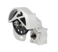 Per Axial SCX-10 II SMT10 AX10 Per SCX10-2 Per Telaio 1/10 RC Auto Crawler 1 Set Cambio Di Trasmissione A 3 Marce Con Aggiornamento Dell'ingranaggio Del Motore Parti Rc(Silver)