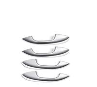 Per B&enz CLA/Classe A/Classe C/Classe E/GLC/GLB 2015-2023 Kit Tappo Di Rivestimento Per Coperchio Maniglia Esterna Cromata Argento LHD Maniglie per porte esterne(Sliver)