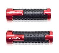 Per B&M&W K1300R K1300S K 1300R 1300 S 2009-2015 2016 2017 Moto CNC Antiscivolo Manopole Maniglia Bar Grip Mano In Gomma 7/8 ''22 MILLIMETRI manopole(Rosso)