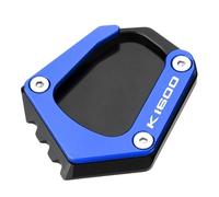 Per B&M&W K1600GT K1600GTL K 1600 GT GTL 2017-2023 Accessori per moto Cavalletto laterale CNC Ingrandisci(Blue-2)
