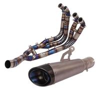Per B&MW S1000RR 2019-2022 S1000R 2021 2022 Sistema Per Motocicletta Tubo Di Collegamento Anteriore Tubo Di Scarico Moto Silenziatore Posteriore(5)