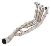 Per B&MW S1000RR 2019-2023 S1000R 2021-2023 Sistema Completo Per Motocicletta Tubo Di Collegamento Anteriore Tubo Di Scarico Slip-on Moto Silenziatore Posteriore(Type F)