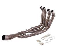 Per B&MW S1000RR 2019-2023 S1000R 2021-2023 Sistema Completo Per Motocicletta Tubo Di Collegamento Anteriore Tubo Di Scarico Slip-on Moto Silenziatore Posteriore(Type C)