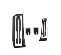 Per B&MW Serie 3 E90 E91 E92 E93 320i 318d 2005~2011 Copripedali Antiscivolo Gomma(MT 4pcs With Rest)