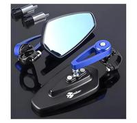 Per Ba&jaj Pulsar NS 200 160 Specchietti Moto 2 Pezzi Montaggio Manubrio(Blue2)