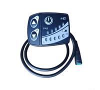 Per Bafang Drive Motor Display Compatibile per BBS01 per BBS02 M400 M620 Protocollo UART LED Impermeabile Componente Bicicletta Elettrica Nero ABS 5 Pin
