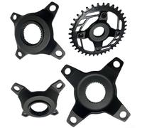 per Bafang MidDrive spider corona adattatore 104BCD progettato per M500 M510 Per M600 M620 G510 G521 motori bici elettriche in lega di alluminio (adattatore M620 con rondella)