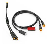 per Bafang per cavo Sensore Freno E-Bike Materiale ABS Nero 75cm Lunghezza per
