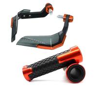 Per Bajaj Per Pulsar 200RS 200NS 200AS 200 NS/200 RS/200 AS Paramani Per Motociclette Manopole Protezione Per Scudi Parabrezza scudo paramano manubrio(B-orange)