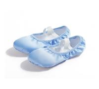 Per Bambini Balletto Danza Scarpe Piatto Lucido Seta Yoga Abiti la Pratica Ballo