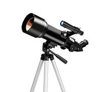 per bambini e adulti, apertura 70 mm, 400 mm, rifrattore astronomico AZ, prisma BAK4, obiettivo per astronomia con supporto per smartphone e treppiede per osservare la luna e i pianeti