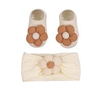 per bambini e - Cerchietto per teste, fiori morbidi - Bandane per bambini in cotone, per ragazzi e ragazze, ideale per camminare, foto, casa, all'aperto, compleanno, battesimo