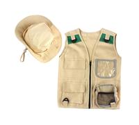 per bambini Giocattoli per Bambini Explorer Costume Kit, tra Cui Safari Maglia e
