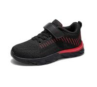 per bambini leggeri e traspiranti per ragazzi - Scarpe quotidiane versatili casual e antiscivolo Comfort per tutti i giorni per giovani avventurieri, rosso, 37.5 EU