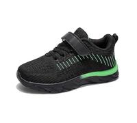 per bambini leggeri e traspiranti per ragazzi - Scarpe quotidiane versatili casual e antiscivolo Comfort per tutti i giorni per giovani avventurieri, verde, 33.5 EU