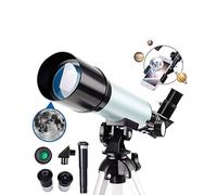 , per bambini principianti telescopio astronomico portatile rifrattore con bussola e treppiede regali di compleanno di alta qualità