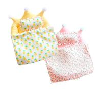 per bambole Biancheria da in peluche - Mobili giocattolo, Mobili decorativi per principessa in miniatura, Set camera da per casa delle bambole, Bambini Bambini Ragazze Raga