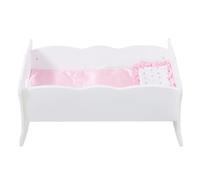 per bambole, realizzato in legno, versatile e, mobili interattivi, per la cameretta dei bambini, mobili per bambole oscillanti con biancheria da, per ragazze e bambini in età