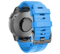 Per bande Fenix 8 22 mm Sostituzione della fascia di orologio a silicone morbido facile da 22 mm per Fenix 7/Fenix 6 Pro/Fenix 5/Fenix 5 Plus/Approccio S60/S62/Quatix 6 Smartwatch