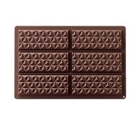 per barrette di cioccolato - Bar per caramelle fragili, in silicone antiaderenti e riutilizzabili | per cottura di proteine in silicone resistenti al calore, barrette energetiche